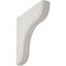 Ekena Millwork 1 3/4"W x 10 1/2"D x 10 1/2"H Eaton Wood Vintage Decor Bracket, Chalk Dust White BKTWD02X11X11EAWH - alternate 1